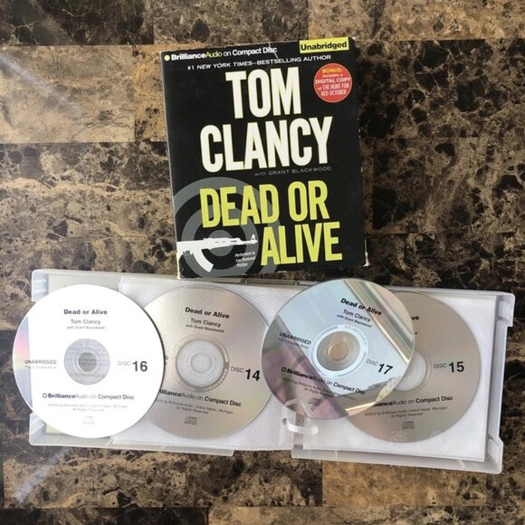 Dead or Alive by Tom Clancy (2010) 19 CD Complete & Unabridged Bonus MP3 - Picture 11 of 12